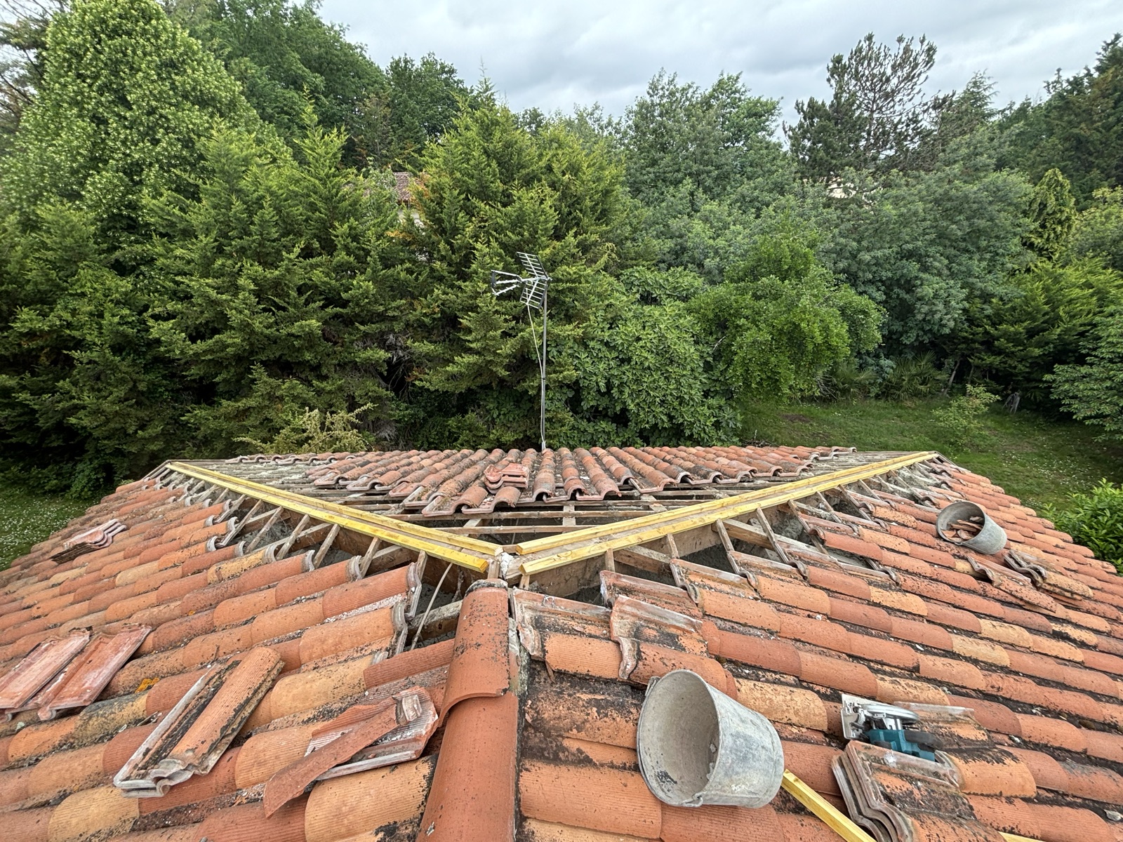 Avant les travaux